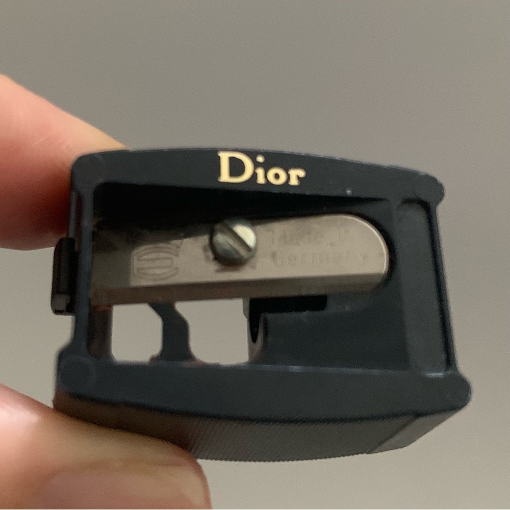 Dior Makeup Pencil Sharpener Black Pre-Owned Very Good Condition